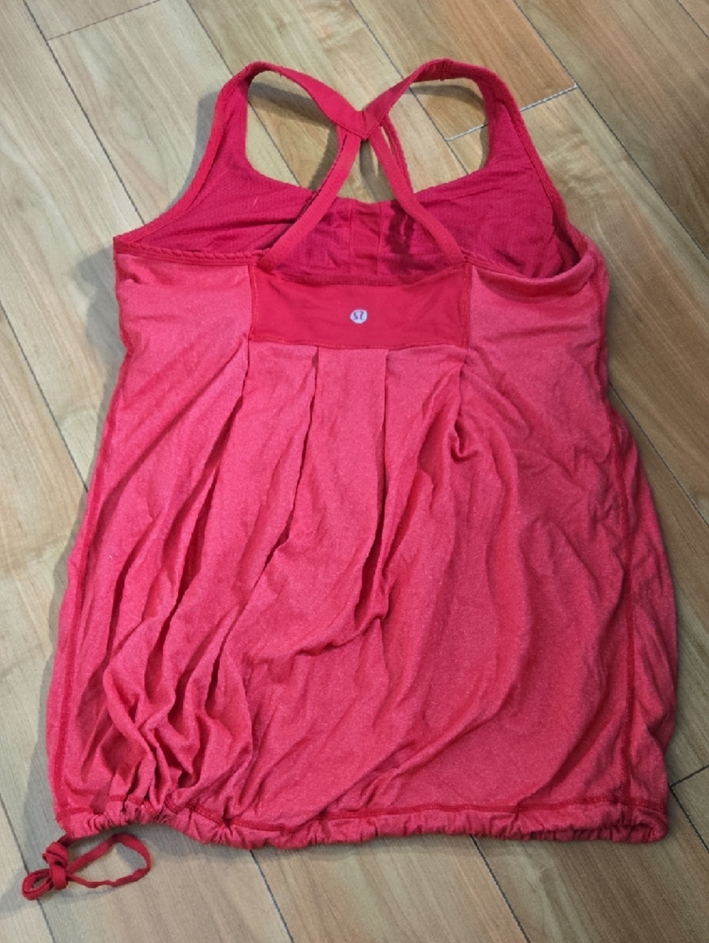 Lululemon Red Racerback Tank Top - Picture 2 of 3